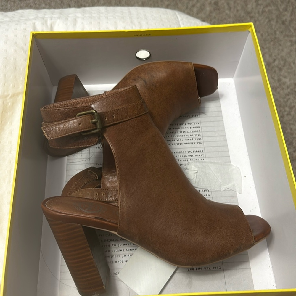 Jeffery Campbell open-toe heel
